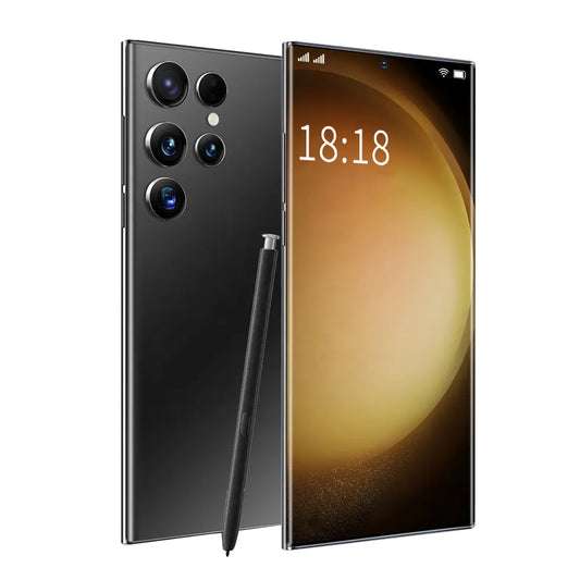 Smartphone 5G de sucesso de vendas de 7,3 polegadas, 16 GB + 1 TB, câmeras duplas de alta definição
