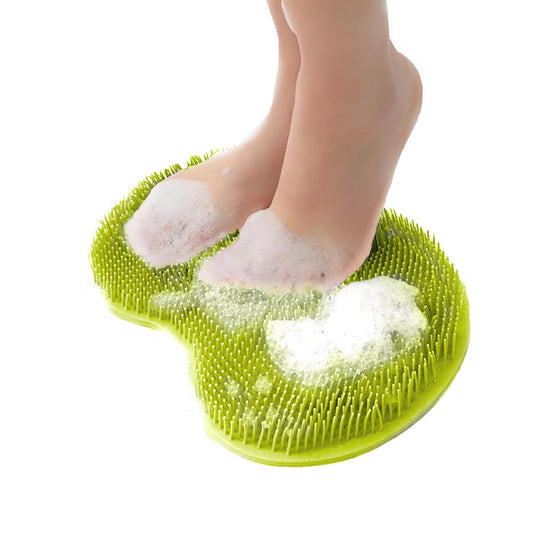 h7 Pé-de-massa de silicone para esfregar a costela encostado na parede