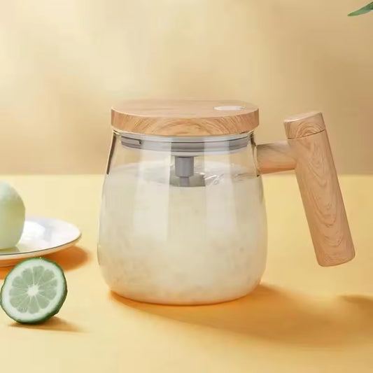 N12  Copo de vidro para beber com mistura automática