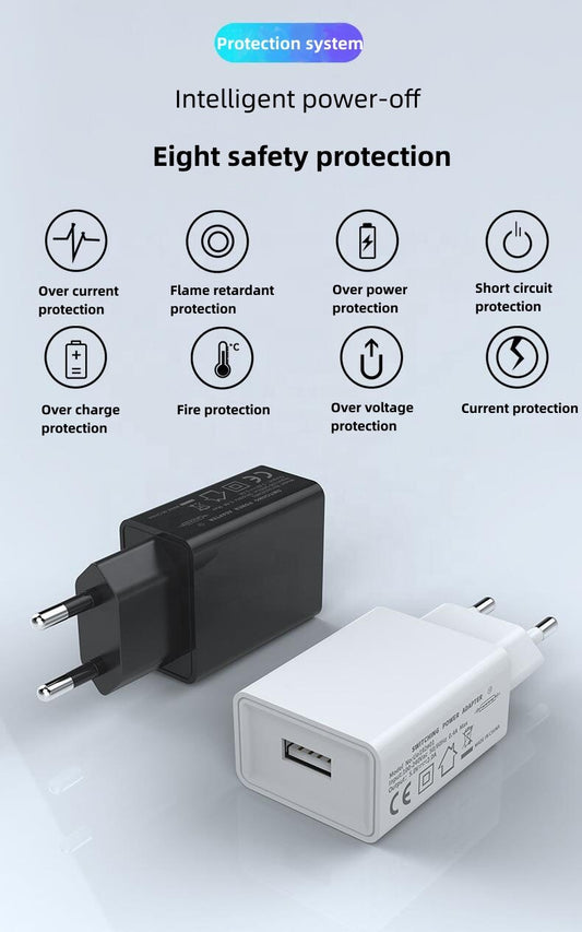 Adaptador de telefone celular e computador para plug 5A2V