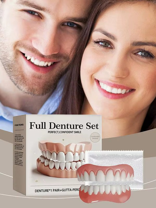 H2 Prótese dentária, cobertura dentária simulada, branqueamento, beleza e decoração