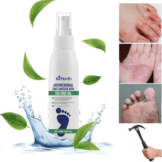 W3 100mlProduto de cuidados com os pés antimicrobiano para eliminar o odor