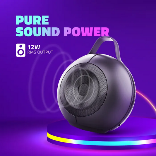 Altifalante Bluetooth SoundMax 500 12W (Preto)