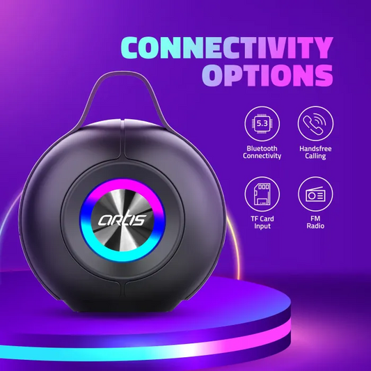 Altifalante Bluetooth SoundMax 500 12W (Preto)